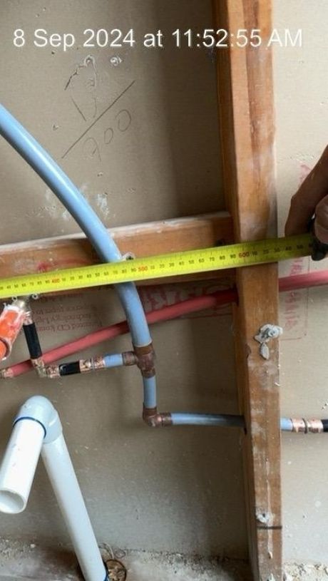 Installing new toilet