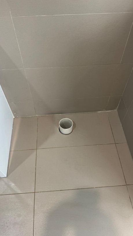Installing new toilet