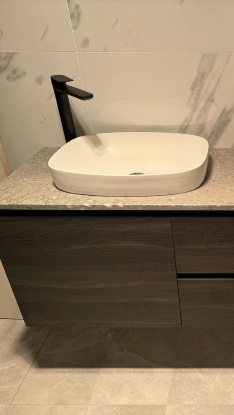 Installing new toilet