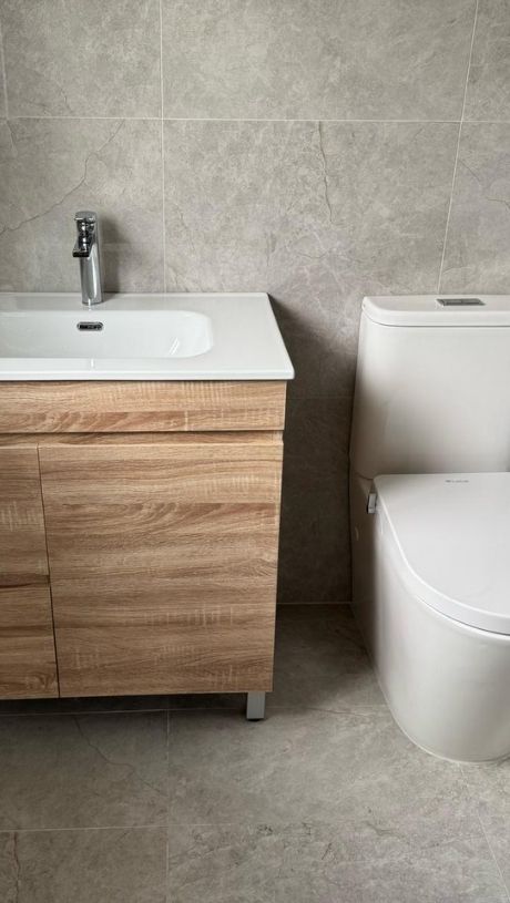 Installing new toilet