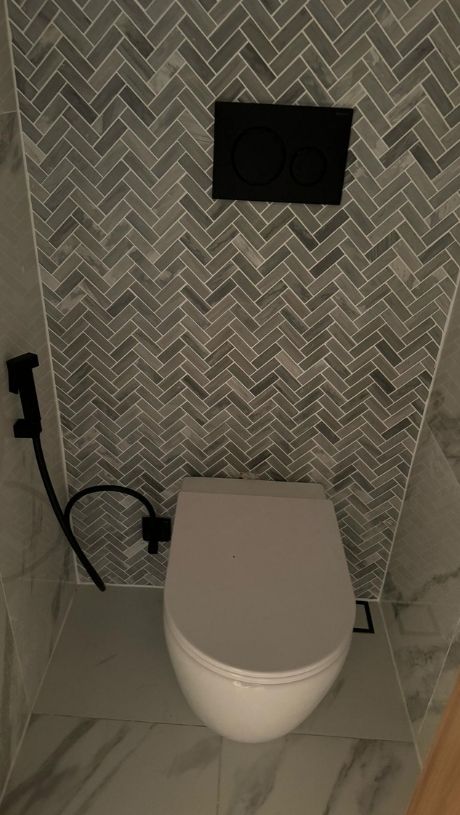 Installing new toilet